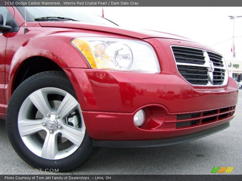 Inferno Red Crystal Pearl / Dark Slate Gray 2010 Dodge Caliber Mainstreet