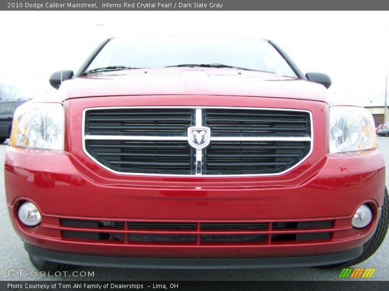 Inferno Red Crystal Pearl / Dark Slate Gray 2010 Dodge Caliber Mainstreet