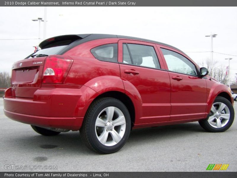 Inferno Red Crystal Pearl / Dark Slate Gray 2010 Dodge Caliber Mainstreet