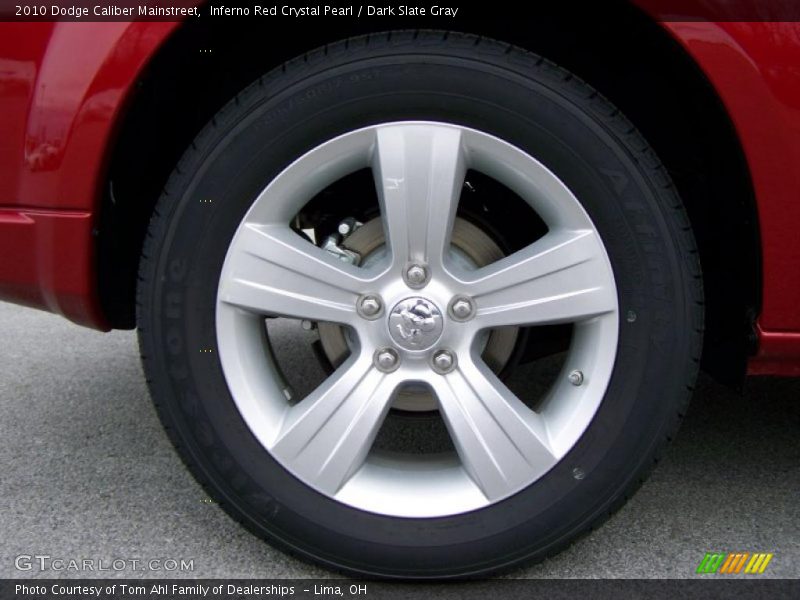 Inferno Red Crystal Pearl / Dark Slate Gray 2010 Dodge Caliber Mainstreet