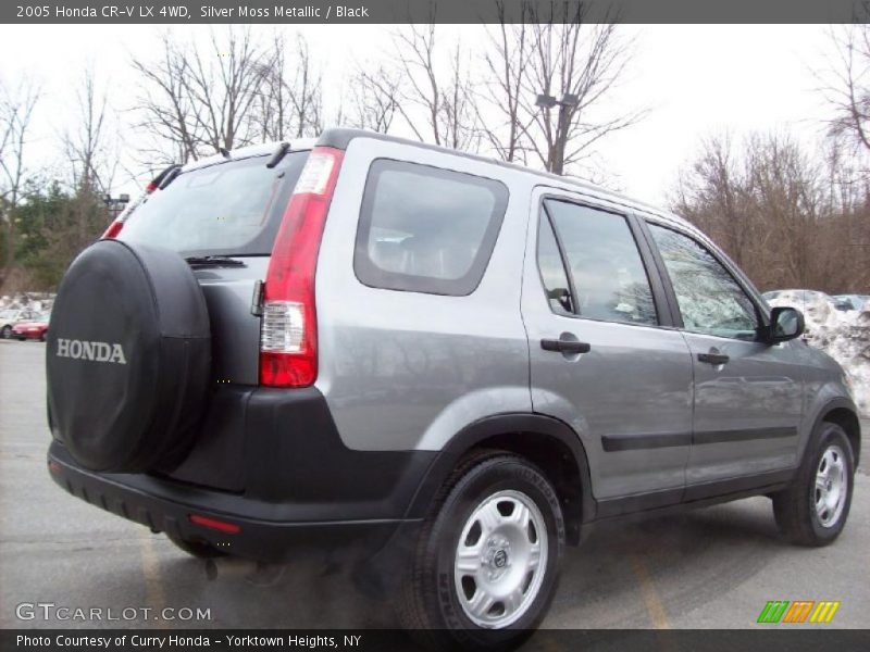 Silver Moss Metallic / Black 2005 Honda CR-V LX 4WD