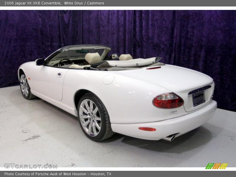 White Onyx / Cashmere 2006 Jaguar XK XK8 Convertible