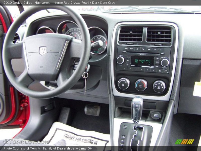Inferno Red Crystal Pearl / Dark Slate Gray 2010 Dodge Caliber Mainstreet