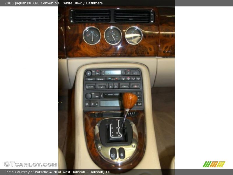 White Onyx / Cashmere 2006 Jaguar XK XK8 Convertible