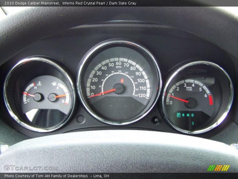 Inferno Red Crystal Pearl / Dark Slate Gray 2010 Dodge Caliber Mainstreet