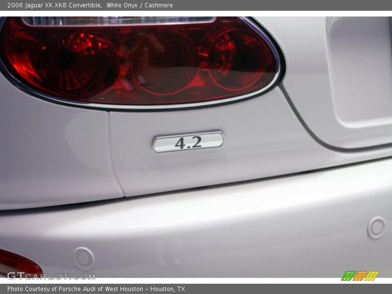 White Onyx / Cashmere 2006 Jaguar XK XK8 Convertible
