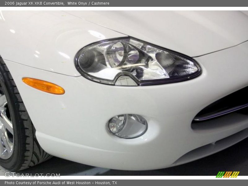 White Onyx / Cashmere 2006 Jaguar XK XK8 Convertible