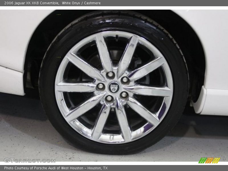 White Onyx / Cashmere 2006 Jaguar XK XK8 Convertible