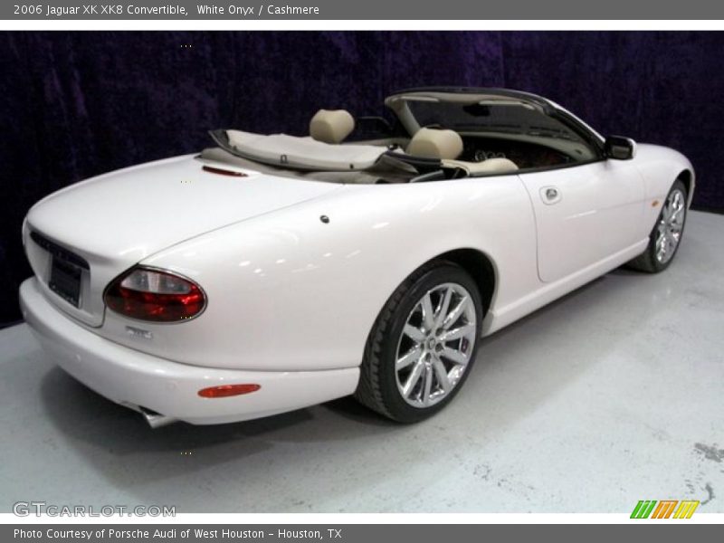 White Onyx / Cashmere 2006 Jaguar XK XK8 Convertible