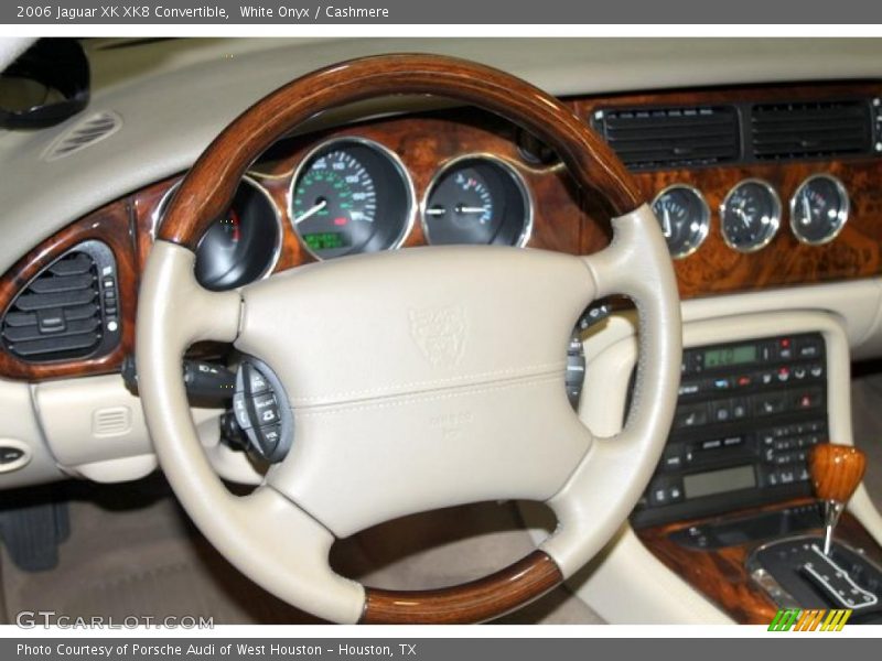 White Onyx / Cashmere 2006 Jaguar XK XK8 Convertible