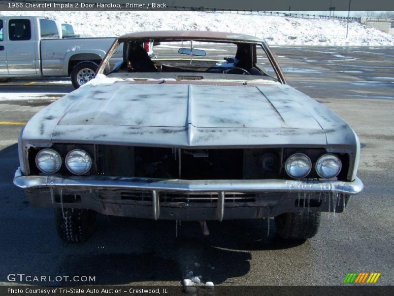 Primer / Black 1966 Chevrolet Impala 2 Door Hardtop