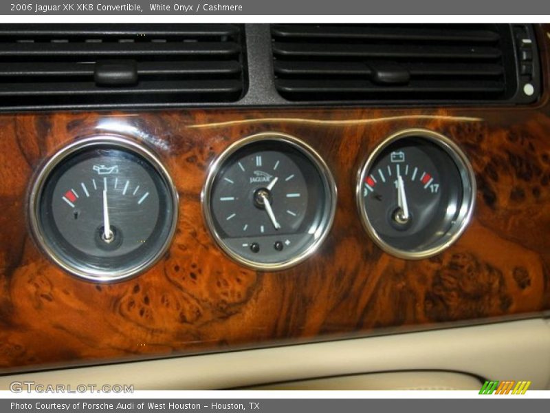 White Onyx / Cashmere 2006 Jaguar XK XK8 Convertible