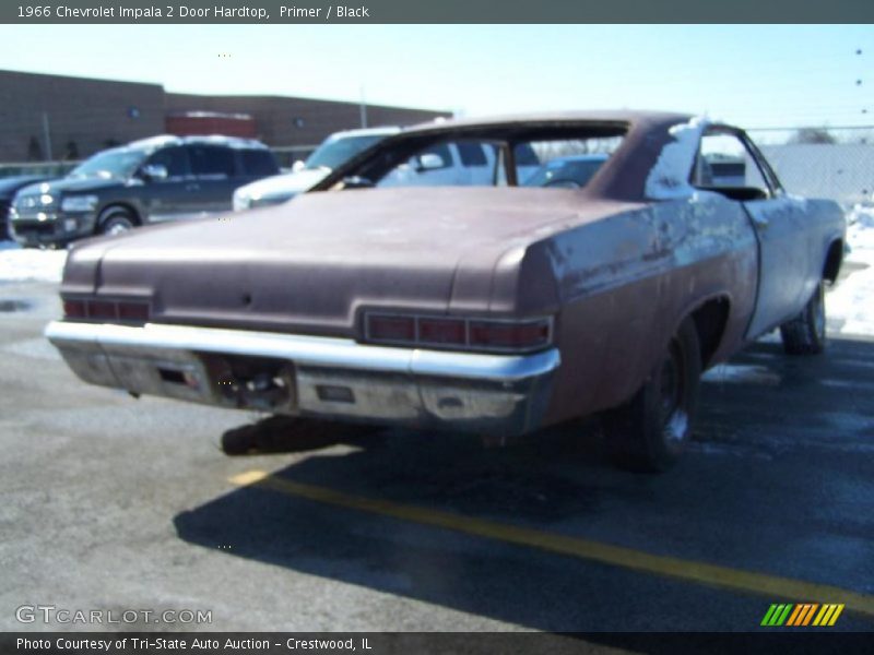 Primer / Black 1966 Chevrolet Impala 2 Door Hardtop
