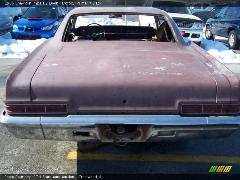Primer / Black 1966 Chevrolet Impala 2 Door Hardtop