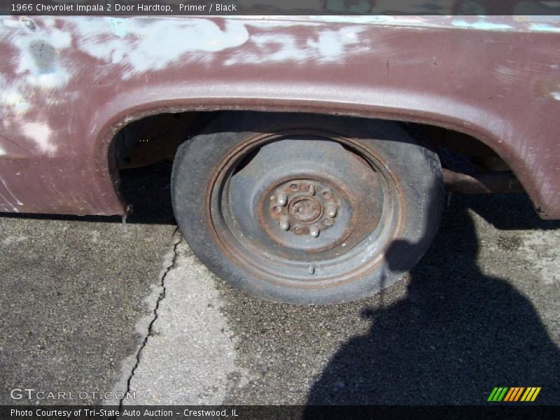 Primer / Black 1966 Chevrolet Impala 2 Door Hardtop
