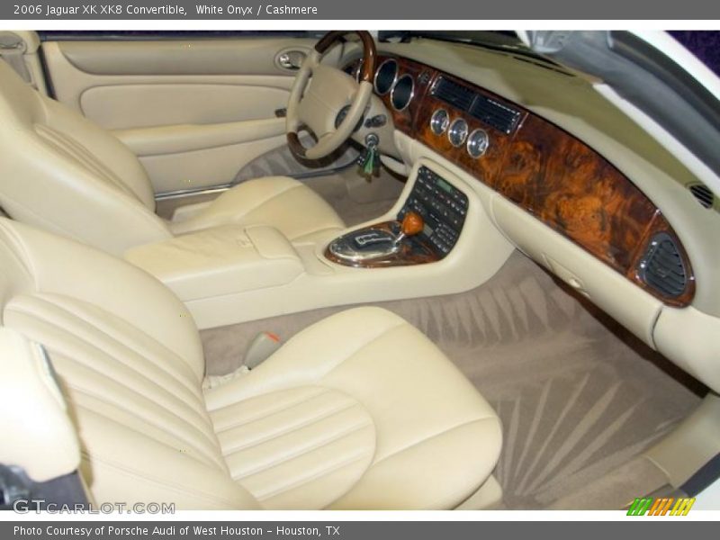 White Onyx / Cashmere 2006 Jaguar XK XK8 Convertible