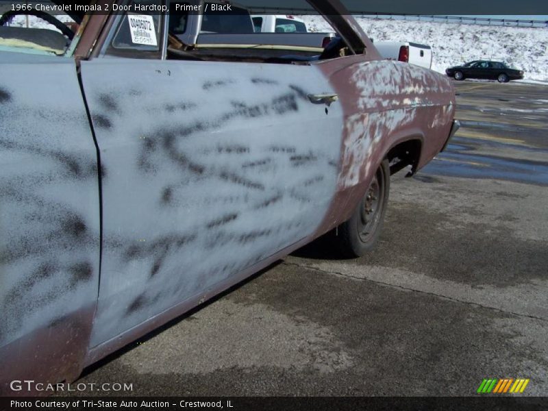 Primer / Black 1966 Chevrolet Impala 2 Door Hardtop