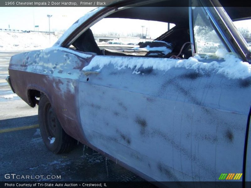 Primer / Black 1966 Chevrolet Impala 2 Door Hardtop