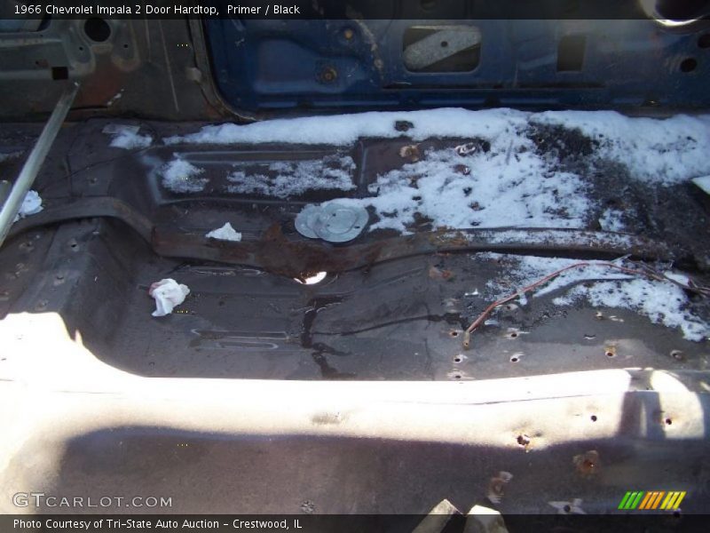 Primer / Black 1966 Chevrolet Impala 2 Door Hardtop