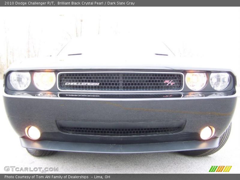 Brilliant Black Crystal Pearl / Dark Slate Gray 2010 Dodge Challenger R/T