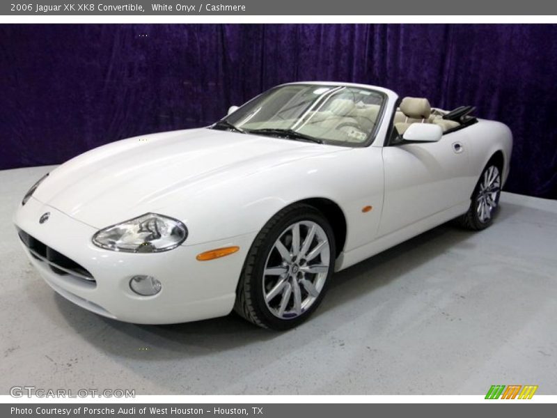 White Onyx / Cashmere 2006 Jaguar XK XK8 Convertible