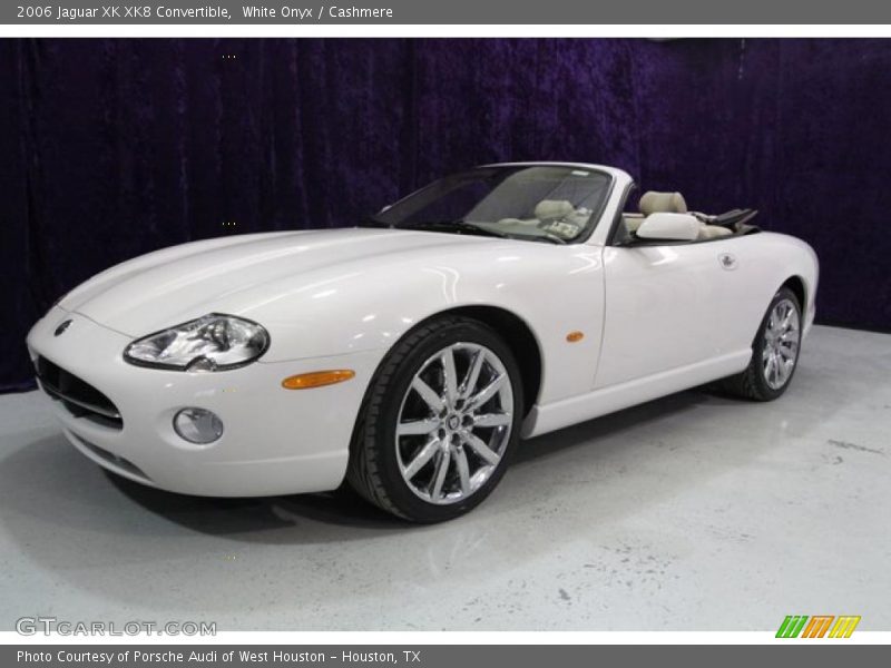 White Onyx / Cashmere 2006 Jaguar XK XK8 Convertible