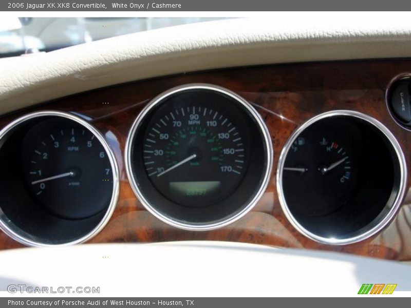 White Onyx / Cashmere 2006 Jaguar XK XK8 Convertible