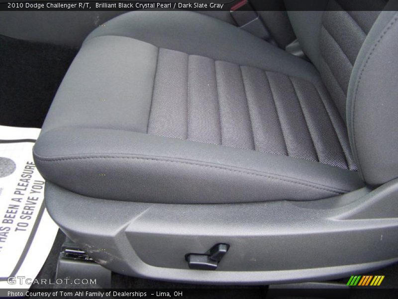 Brilliant Black Crystal Pearl / Dark Slate Gray 2010 Dodge Challenger R/T