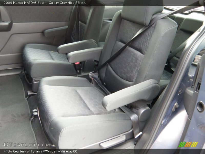 Galaxy Gray Mica / Black 2009 Mazda MAZDA5 Sport