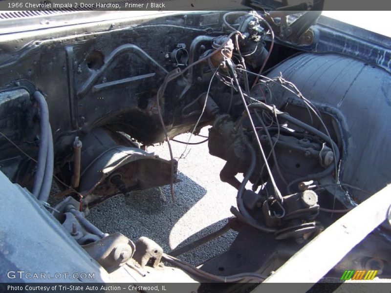 Primer / Black 1966 Chevrolet Impala 2 Door Hardtop