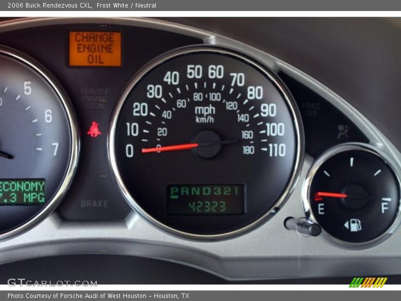 Frost White / Neutral 2006 Buick Rendezvous CXL