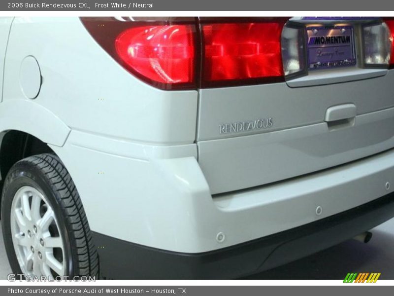 Frost White / Neutral 2006 Buick Rendezvous CXL