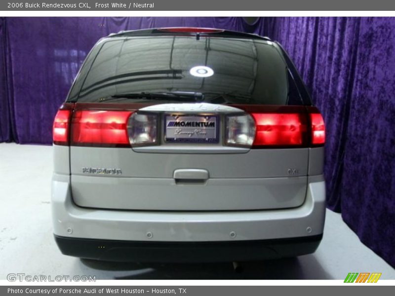 Frost White / Neutral 2006 Buick Rendezvous CXL