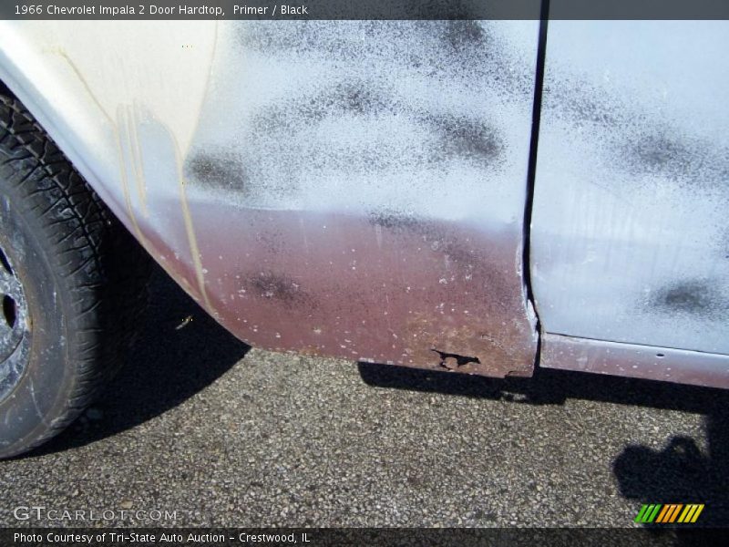 Primer / Black 1966 Chevrolet Impala 2 Door Hardtop
