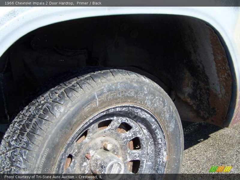 Primer / Black 1966 Chevrolet Impala 2 Door Hardtop