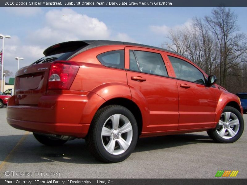  2010 Caliber Mainstreet Sunburst Orange Pearl