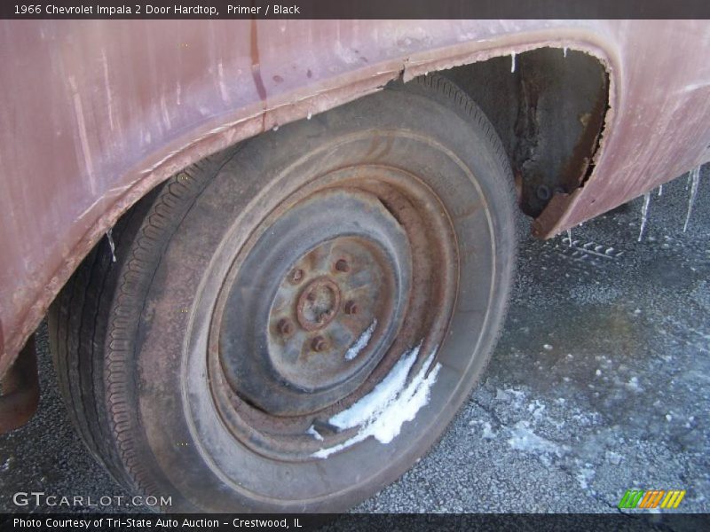 Primer / Black 1966 Chevrolet Impala 2 Door Hardtop