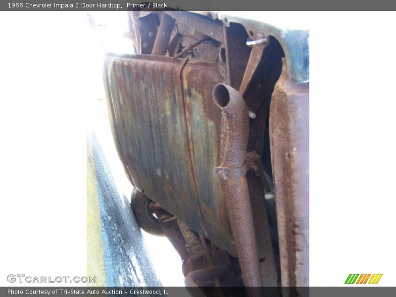 Primer / Black 1966 Chevrolet Impala 2 Door Hardtop