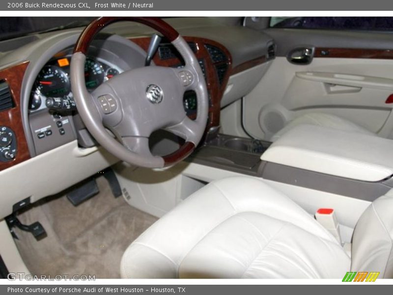 Frost White / Neutral 2006 Buick Rendezvous CXL