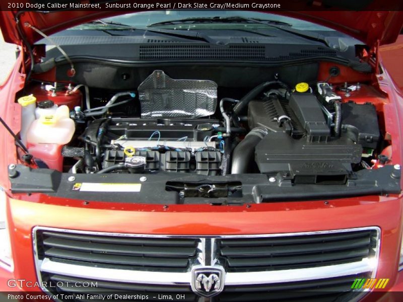 Sunburst Orange Pearl / Dark Slate Gray/Medium Graystone 2010 Dodge Caliber Mainstreet