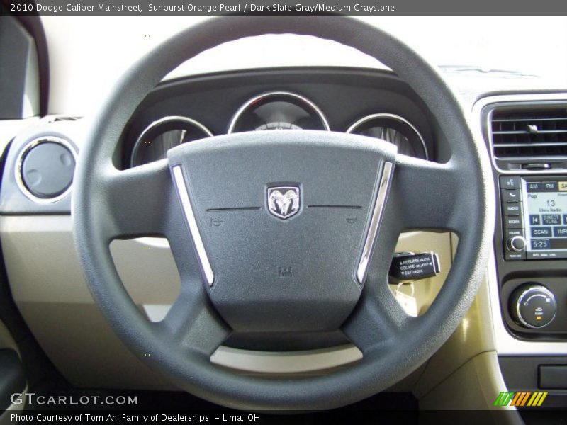 Sunburst Orange Pearl / Dark Slate Gray/Medium Graystone 2010 Dodge Caliber Mainstreet