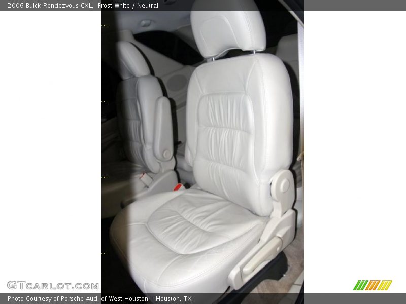 Frost White / Neutral 2006 Buick Rendezvous CXL