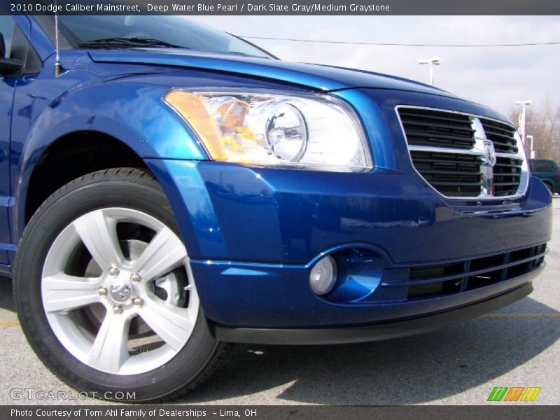 Deep Water Blue Pearl / Dark Slate Gray/Medium Graystone 2010 Dodge Caliber Mainstreet