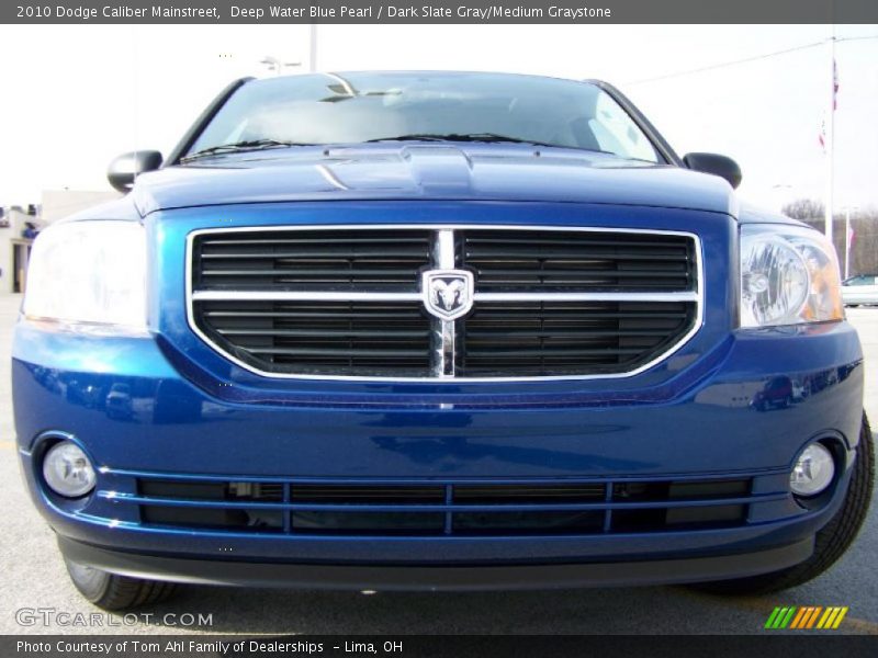 Deep Water Blue Pearl / Dark Slate Gray/Medium Graystone 2010 Dodge Caliber Mainstreet