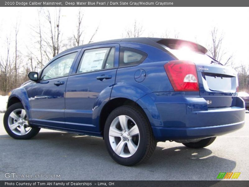Deep Water Blue Pearl / Dark Slate Gray/Medium Graystone 2010 Dodge Caliber Mainstreet