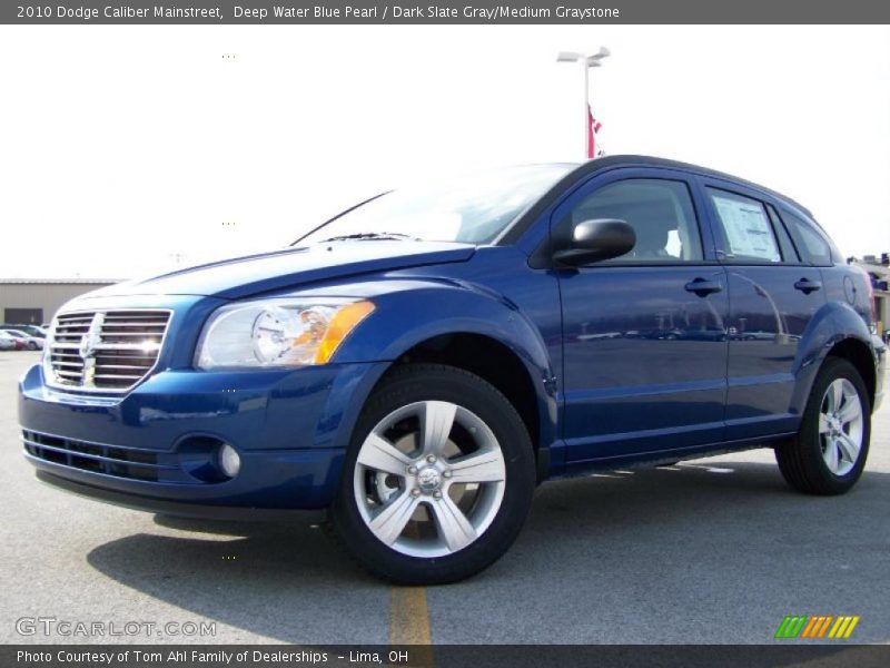 Deep Water Blue Pearl / Dark Slate Gray/Medium Graystone 2010 Dodge Caliber Mainstreet
