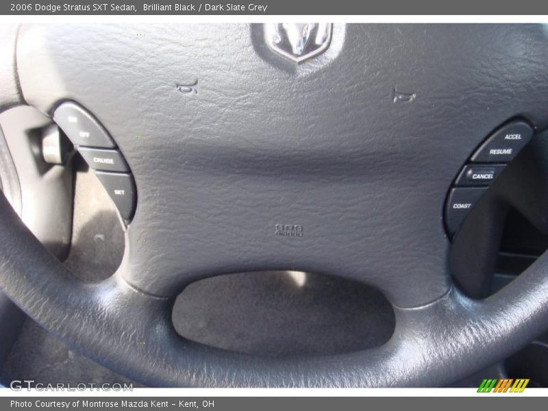 Brilliant Black / Dark Slate Grey 2006 Dodge Stratus SXT Sedan