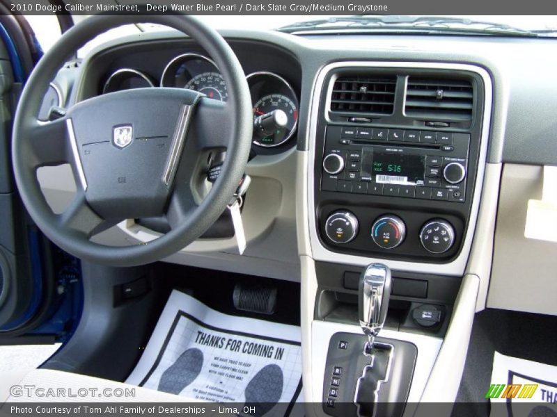 Deep Water Blue Pearl / Dark Slate Gray/Medium Graystone 2010 Dodge Caliber Mainstreet