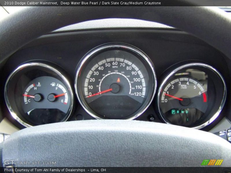 Deep Water Blue Pearl / Dark Slate Gray/Medium Graystone 2010 Dodge Caliber Mainstreet