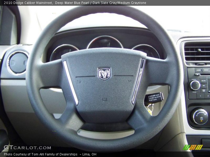 Deep Water Blue Pearl / Dark Slate Gray/Medium Graystone 2010 Dodge Caliber Mainstreet